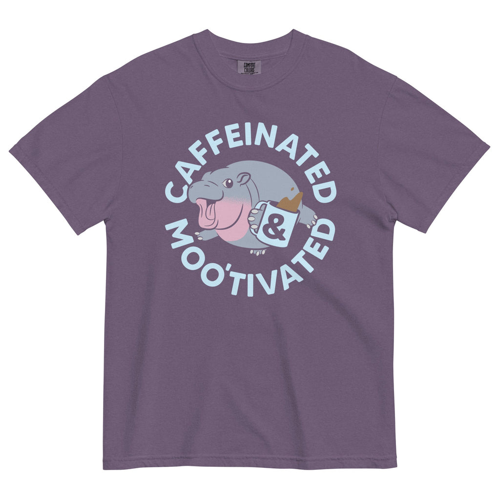 Caffeinated & Moo'tivated Men's Relaxed Fit Tee
