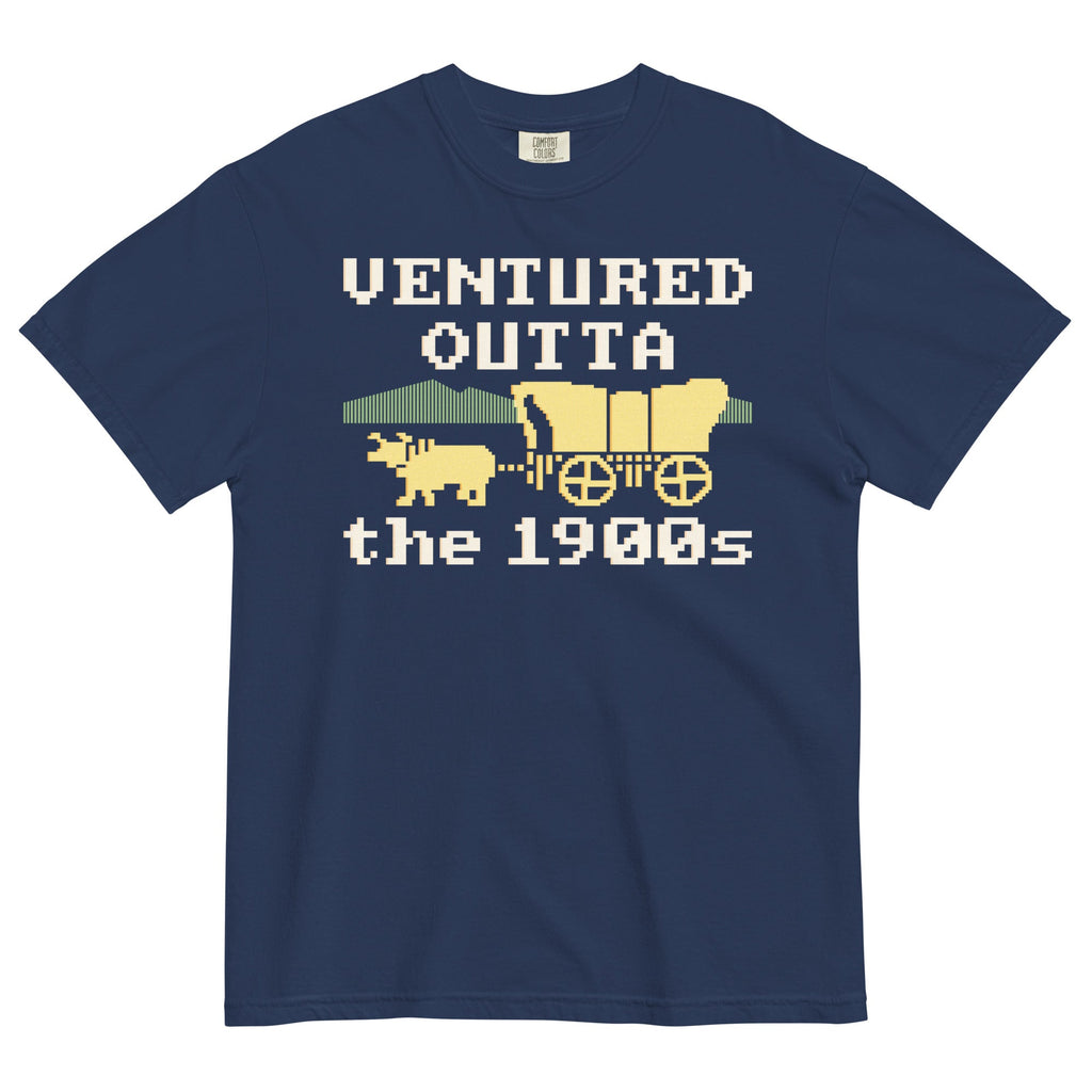 Ventured Outta The 1900s Men's Relaxed Fit Tee