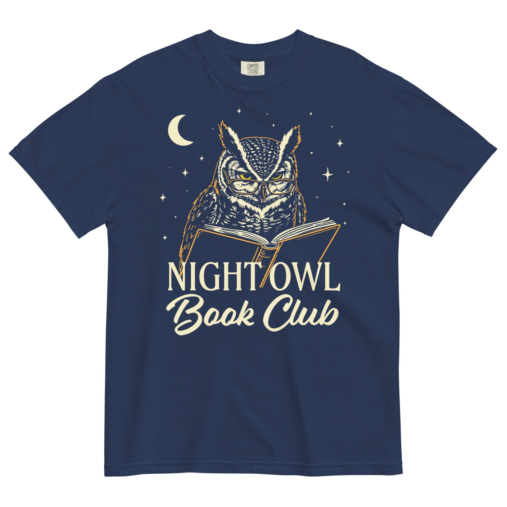Night Owl Book Club Men's Relaxed Fit Tee