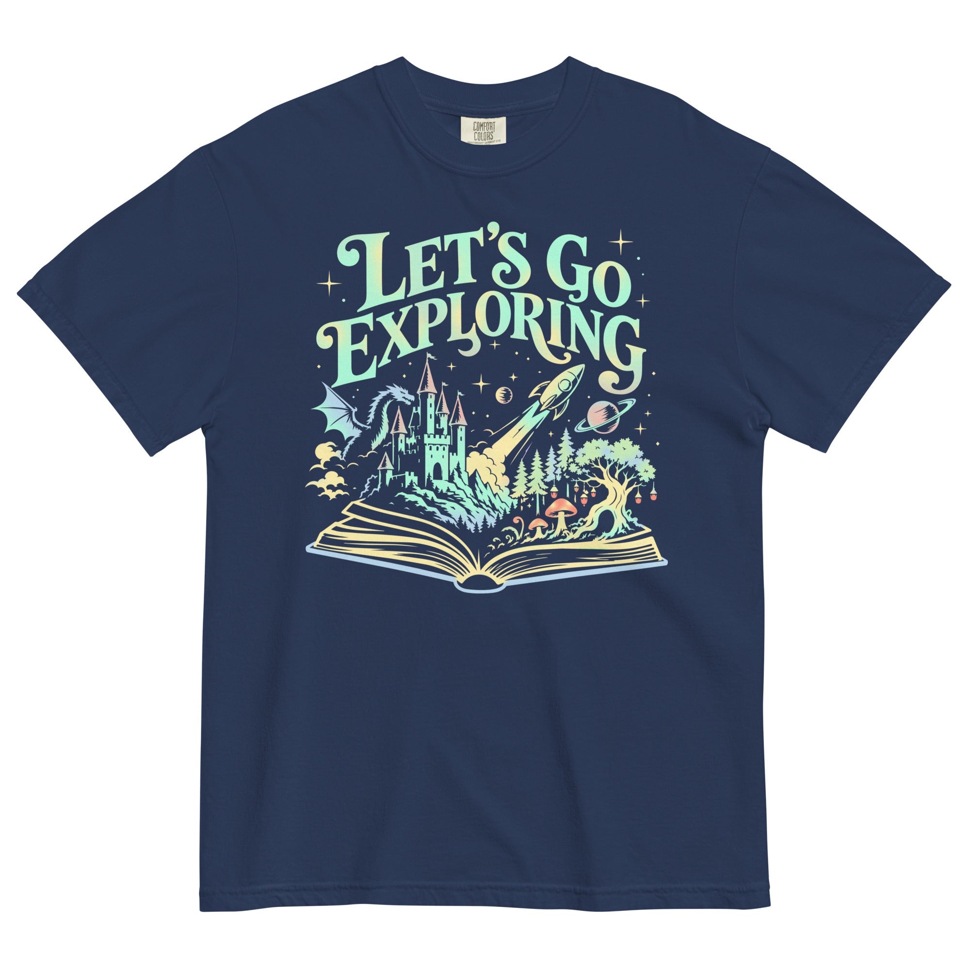 Let's Go Exploring Men's Relaxed Fit Tee