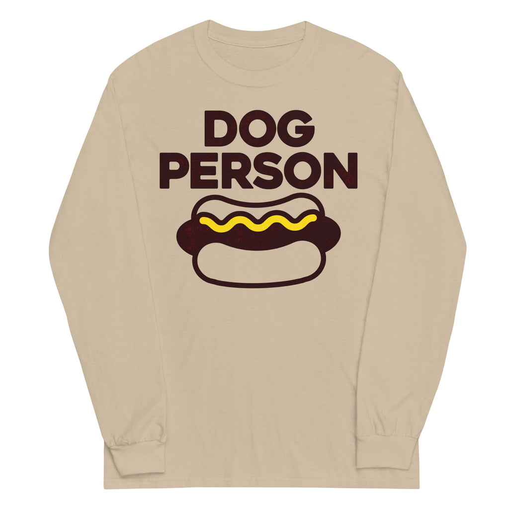 Dog Person Unisex Long Sleeve Tee
