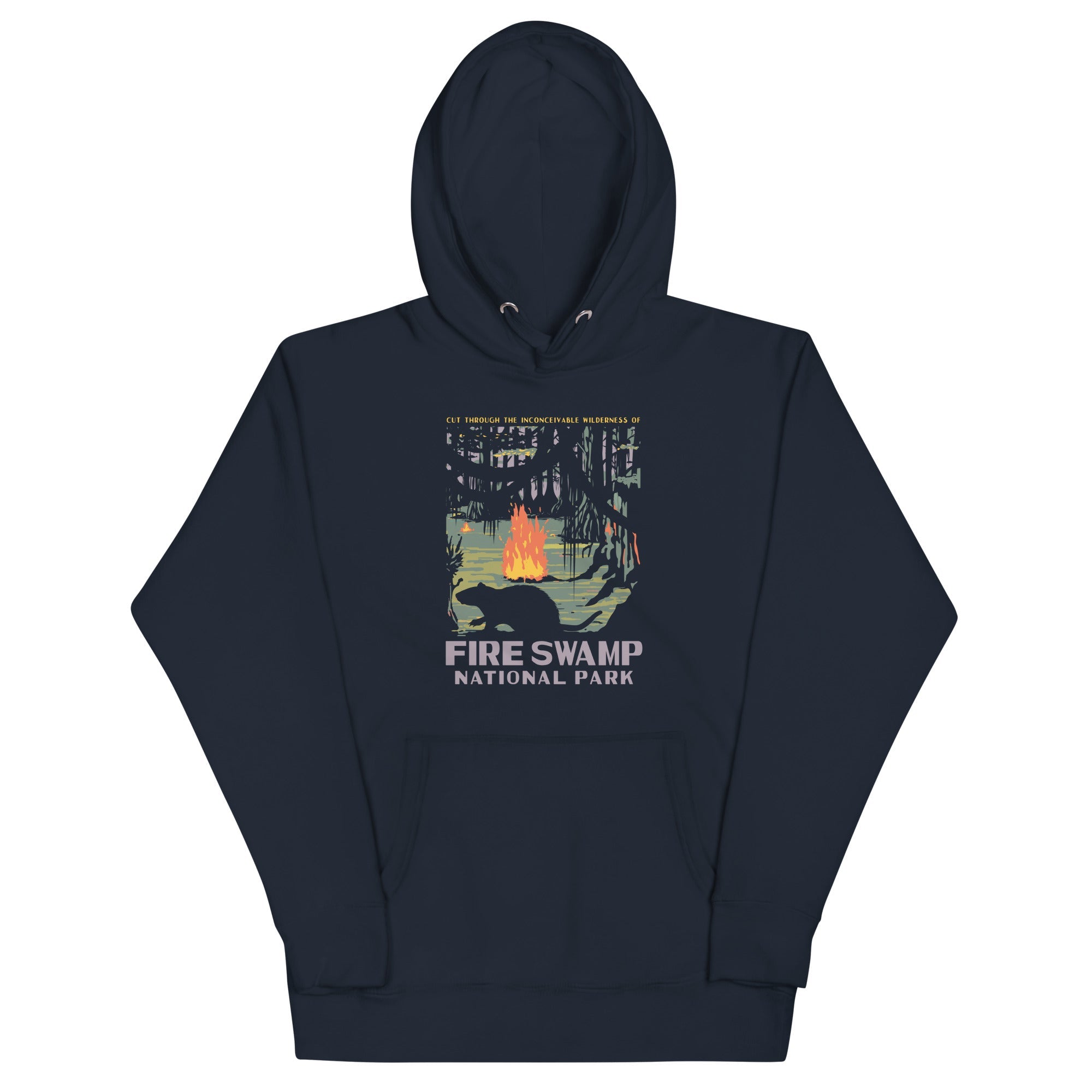 Fire Swamp National Park Unisex Hoodie
