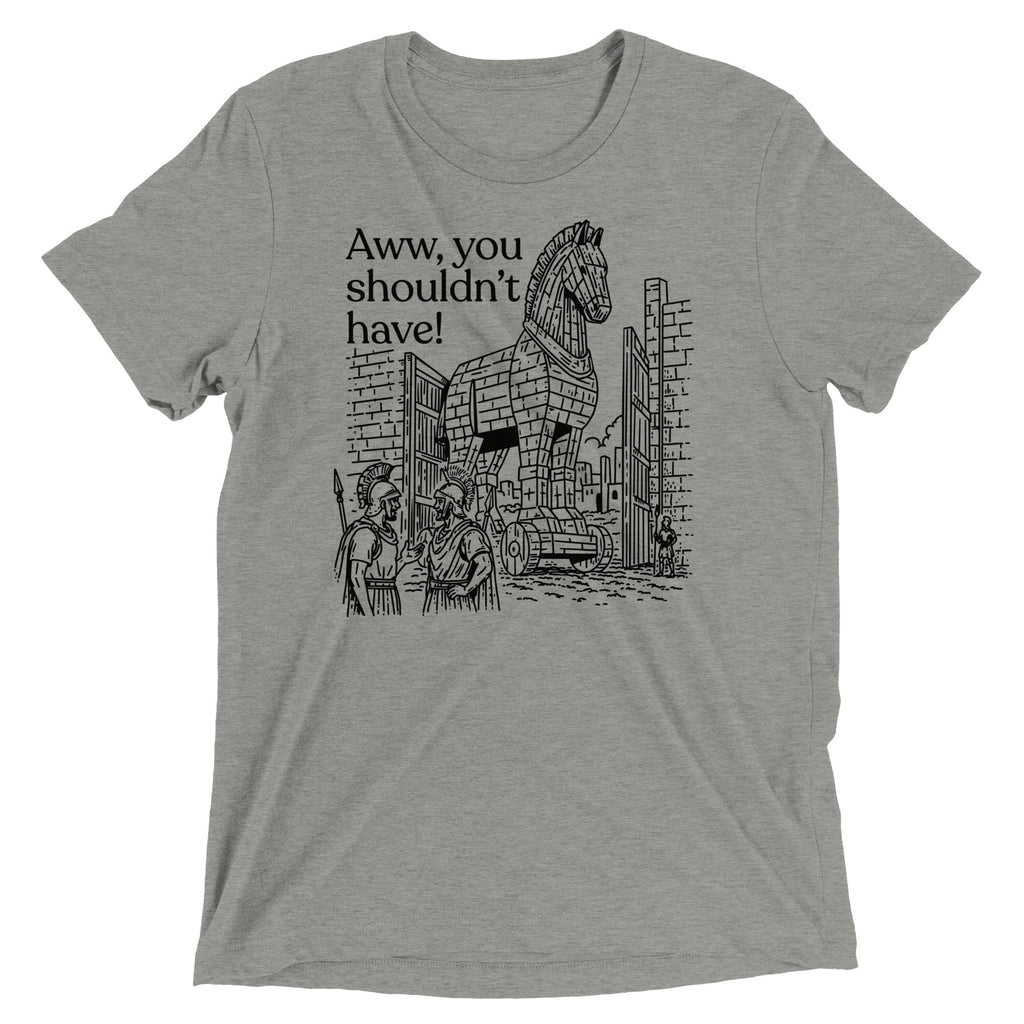 Aww, You Shouldn't Have! Men's Tri-Blend Tee