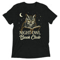 Night Owl Book Club Men's Tri-Blend Tee