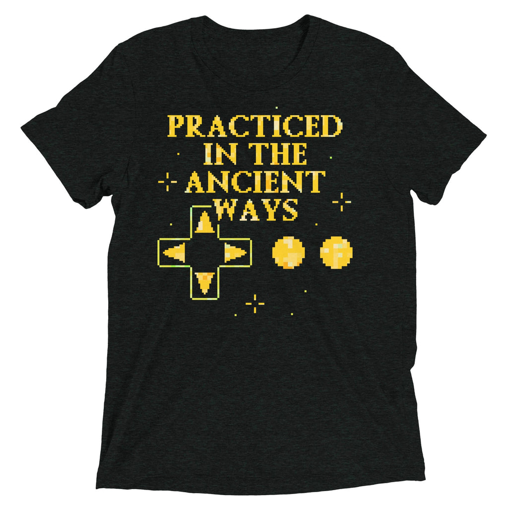 Practiced In The Ancient Ways Men's Tri-Blend Tee