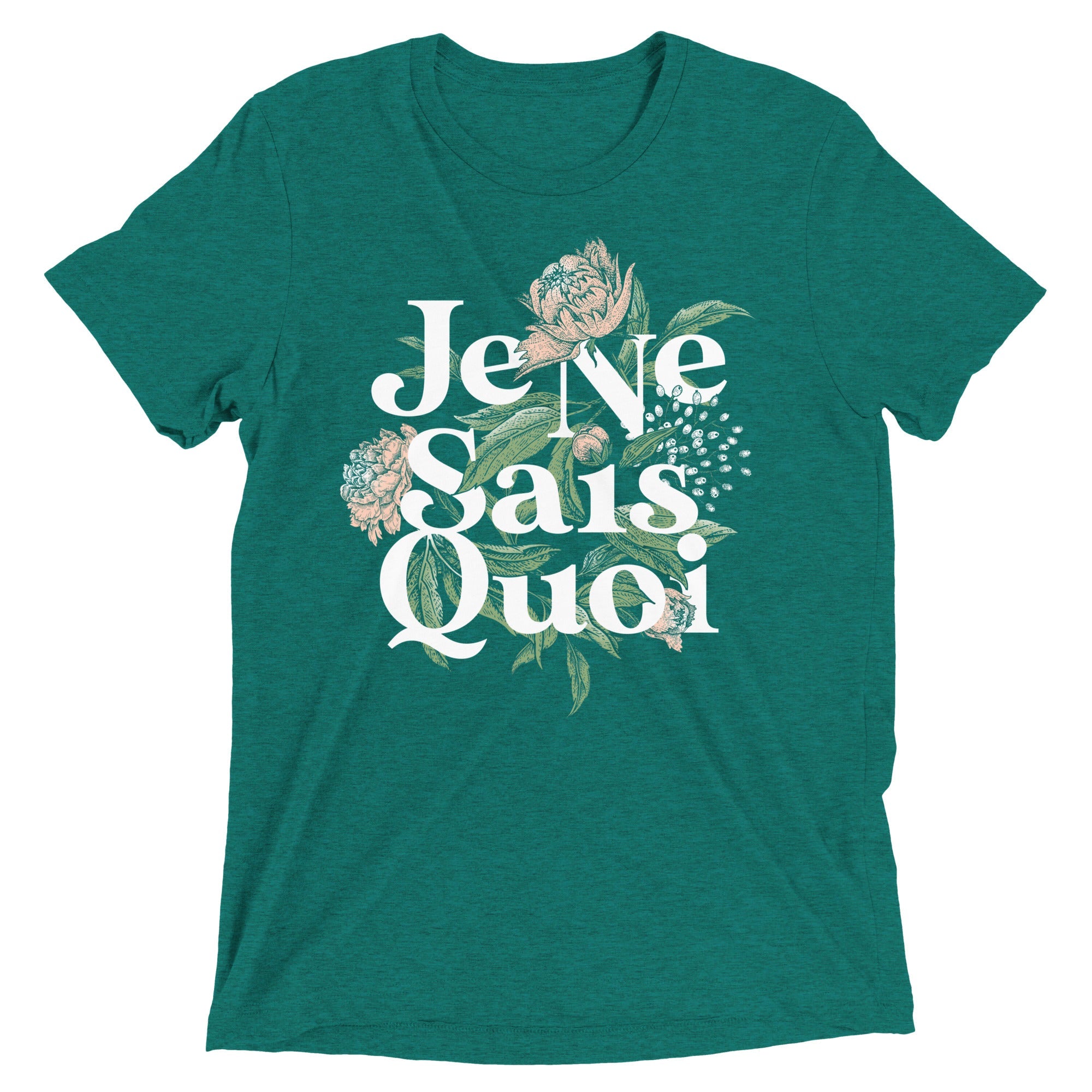 Je Ne Sais Quoi Men's Tri-Blend Tee