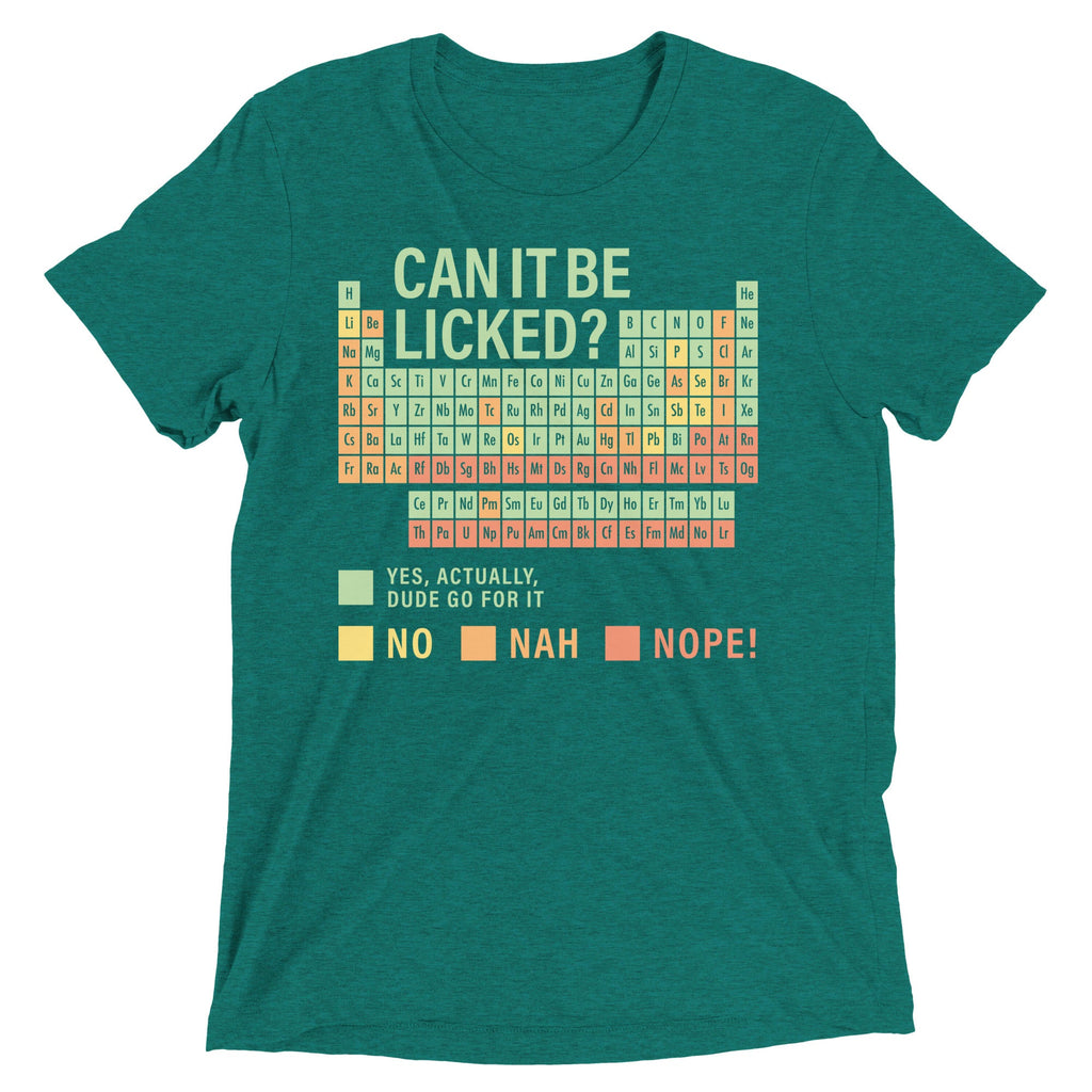 Can It Be Licked? Men's Tri-Blend Tee