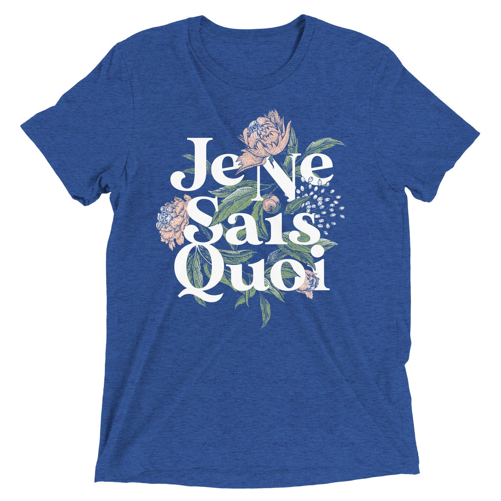 Je Ne Sais Quoi Men's Tri-Blend Tee