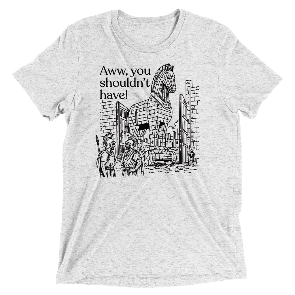 Aww, You Shouldn't Have! Men's Tri-Blend Tee
