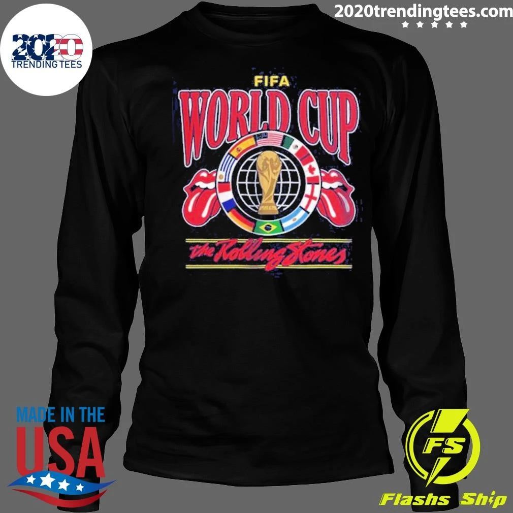 The Rolling Stones x FIFA World Cup 2026 Champions Trophy Shirt
