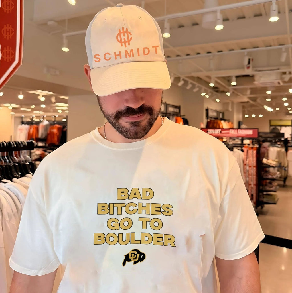 Bad Bitches Go to Boulder University of Colorado Buffaloes shirt