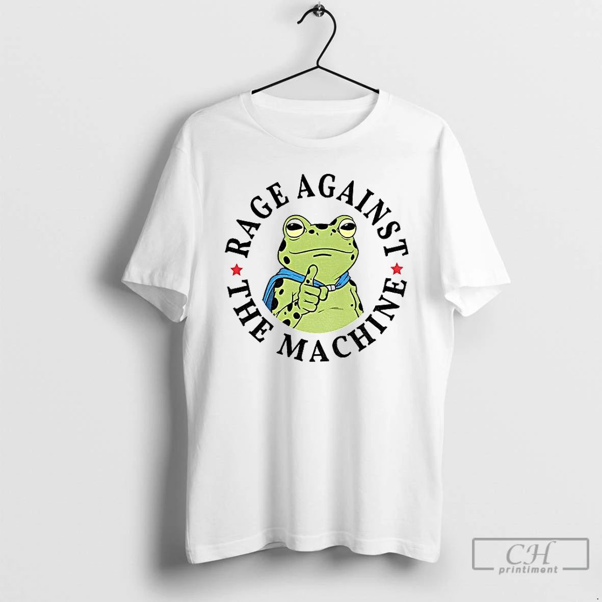 Classic Portland Frog Rage Against The Machine Anti Trump T Shirts