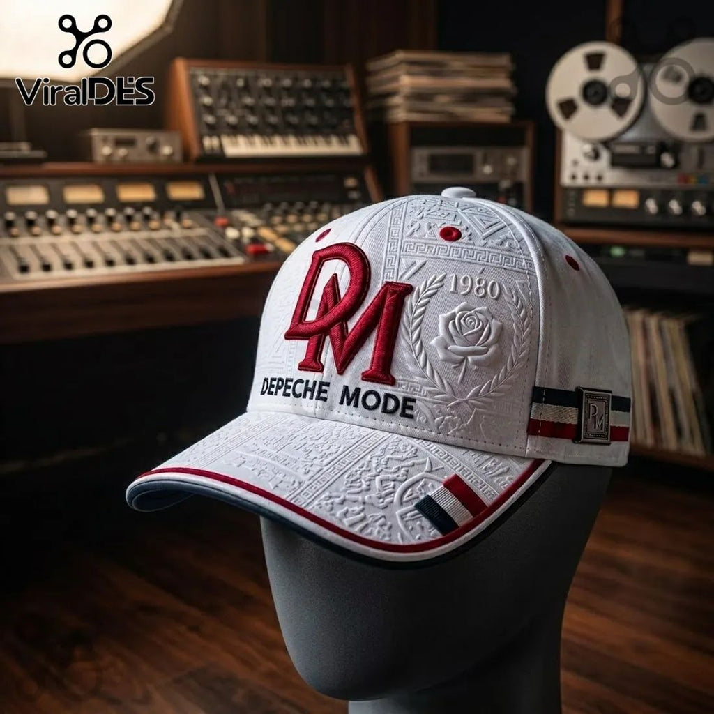 Depeche Mode 1980 Embroidered Baseball Cap