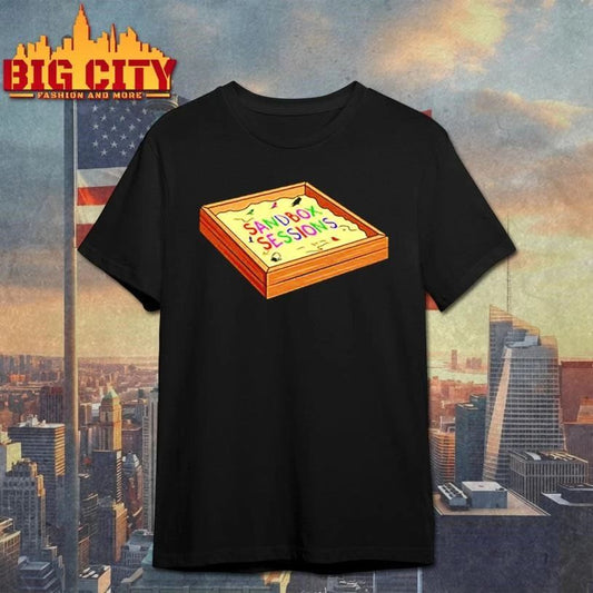 Sandbox sessions logo graphic shirt