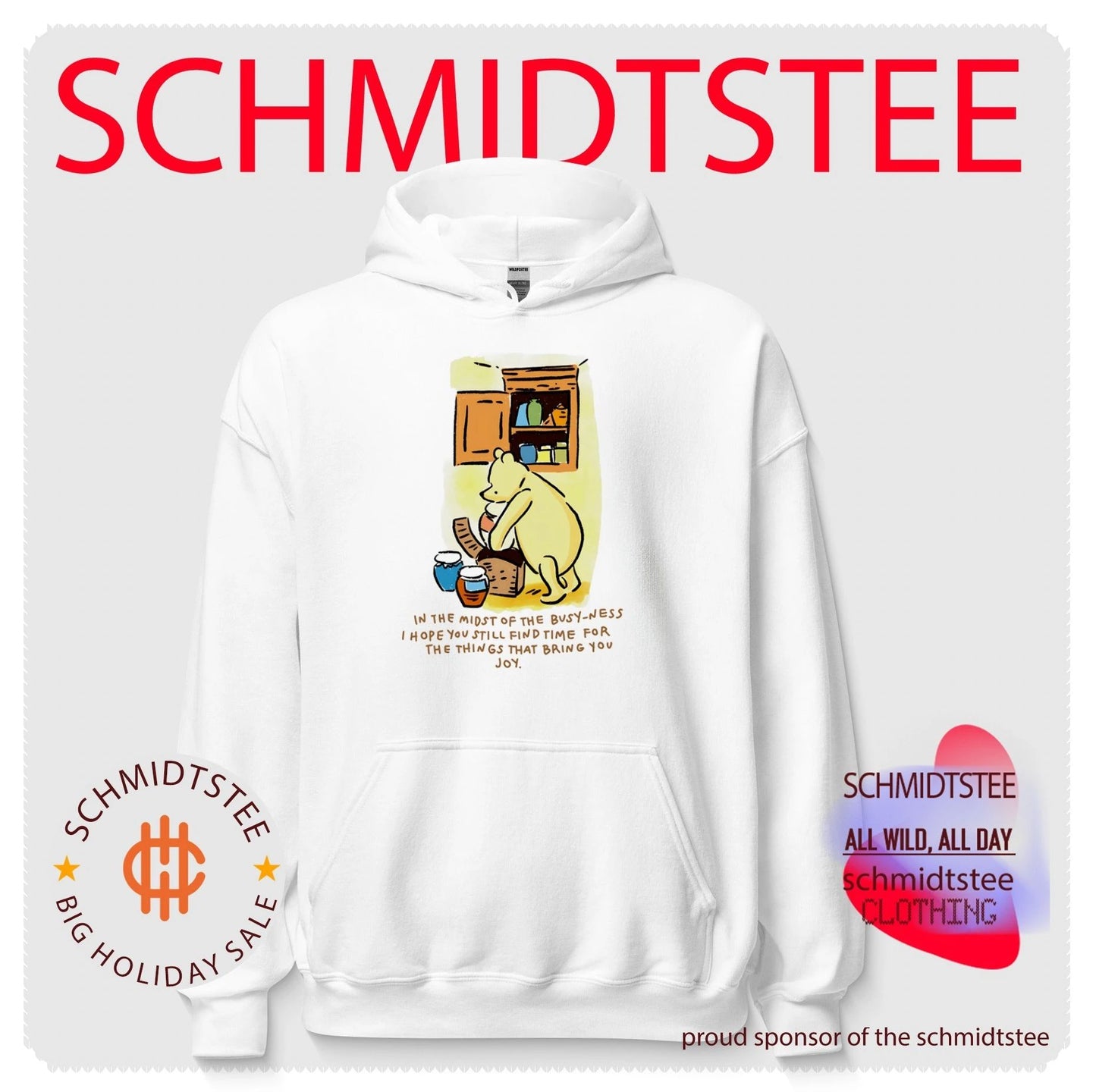 Winnie the pooh find time for the things that bring you joy shirt