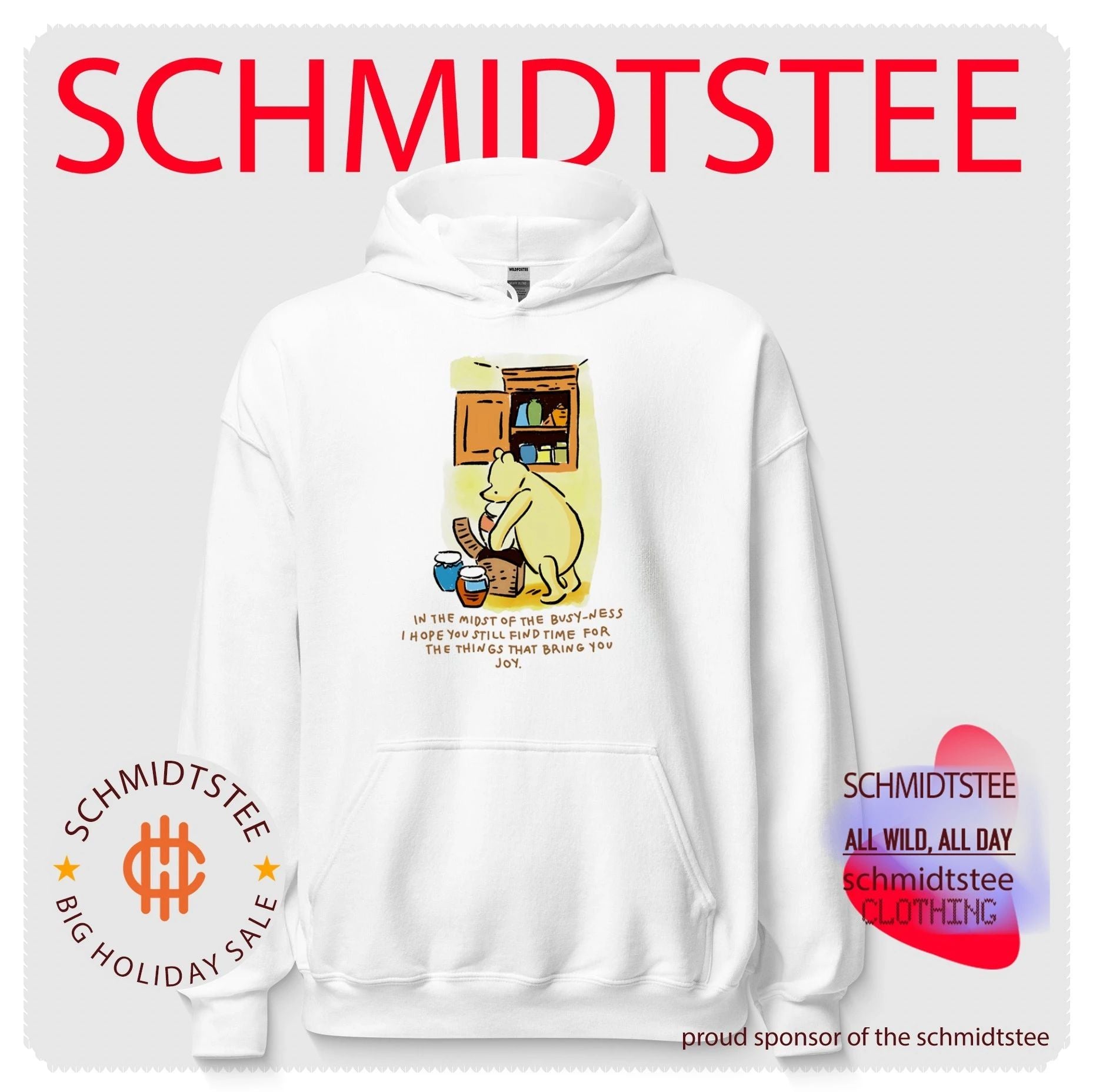 Winnie the pooh find time for the things that bring you joy shirt