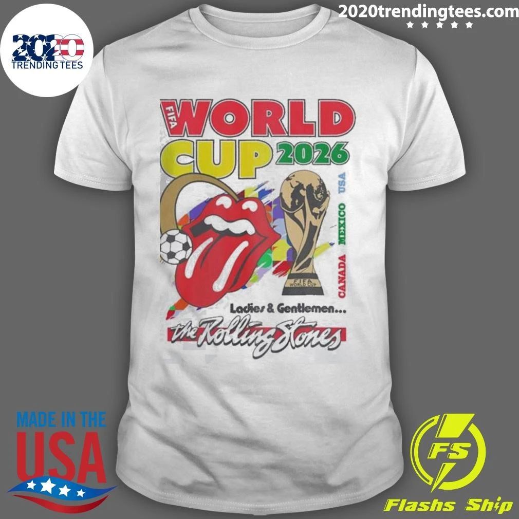 The Rolling Stones x FIFA World Cup 2026 Classic Matchday Shirt