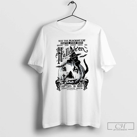 Classic Halloween May The Blackest Cat T Shirts
