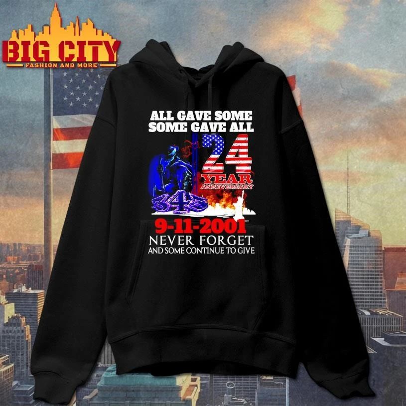 Never Forget 24 Years Anniversary Shirt