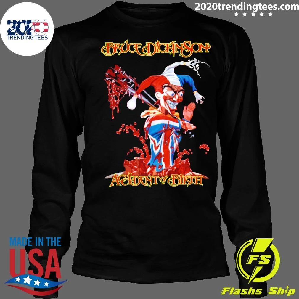 Accident of Birth Bruce Dickinson Shirt