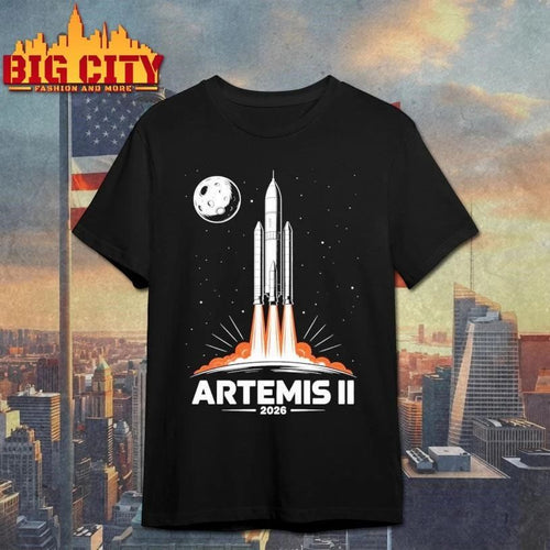 Artemis II 2026 Launch To The Moon Space Shirt