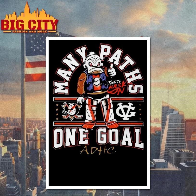 Anaheim Ducks Many Paths One Goal ADHC Shirt