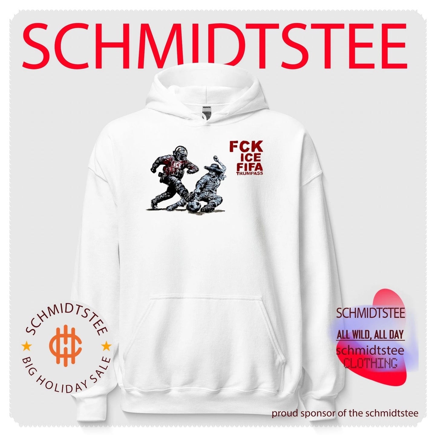 Fck Ice FIFA Trumpass Soccer Protest anti-ICE shirt