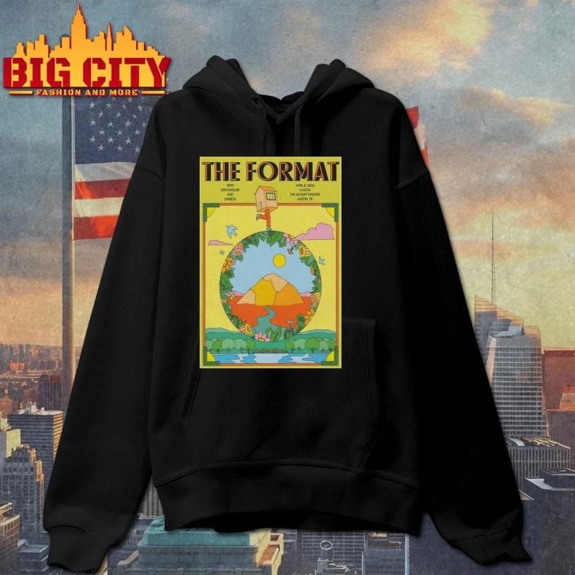 The Format 04-08-2026 The Moody Theater Austin, TX Poster Shirt