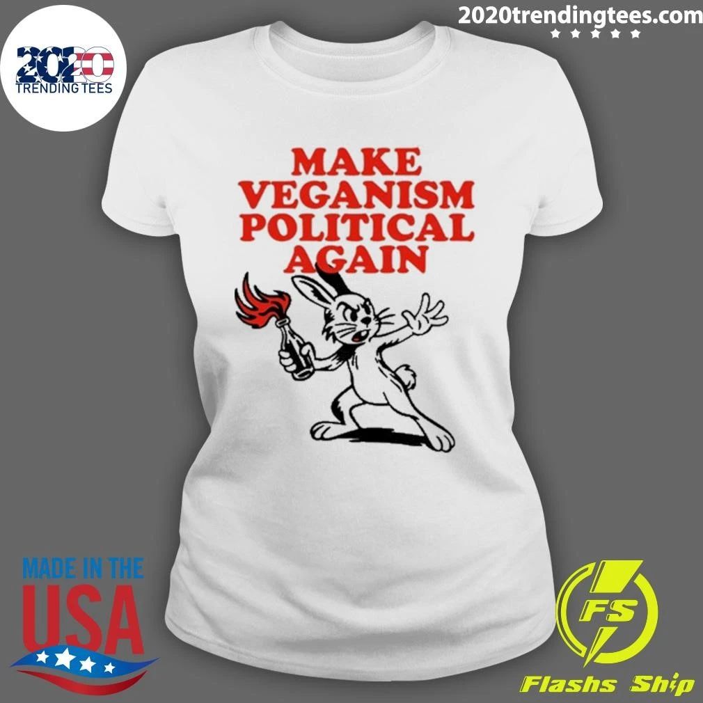 Krime Make Veganism Political Again Tee Shirt