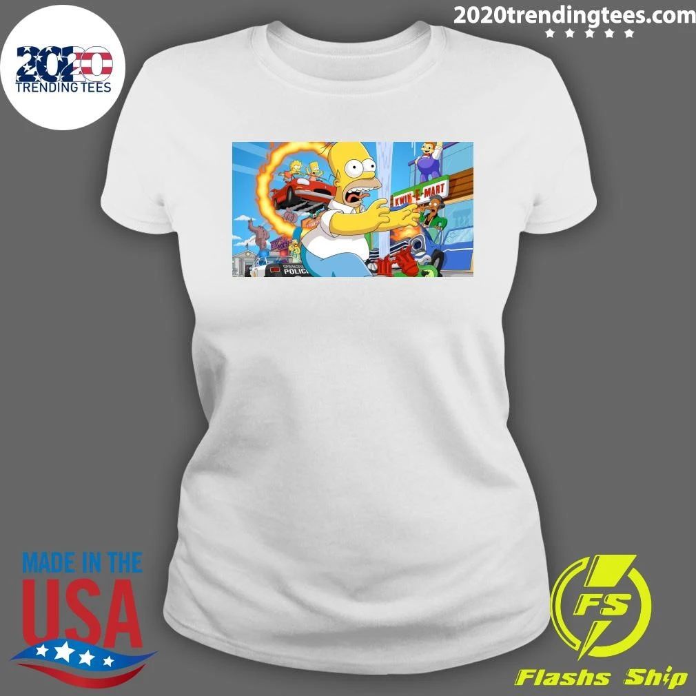 The Simpsons Hit & Run Remake Might Finally Be Happening, Official Soundtrack Released On Spotify & Apple Music Shirt