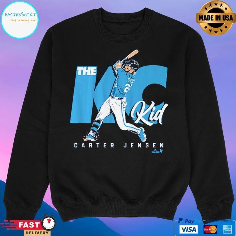 Kansas City Royals Carter Jensen The Kc Kid T-shirts