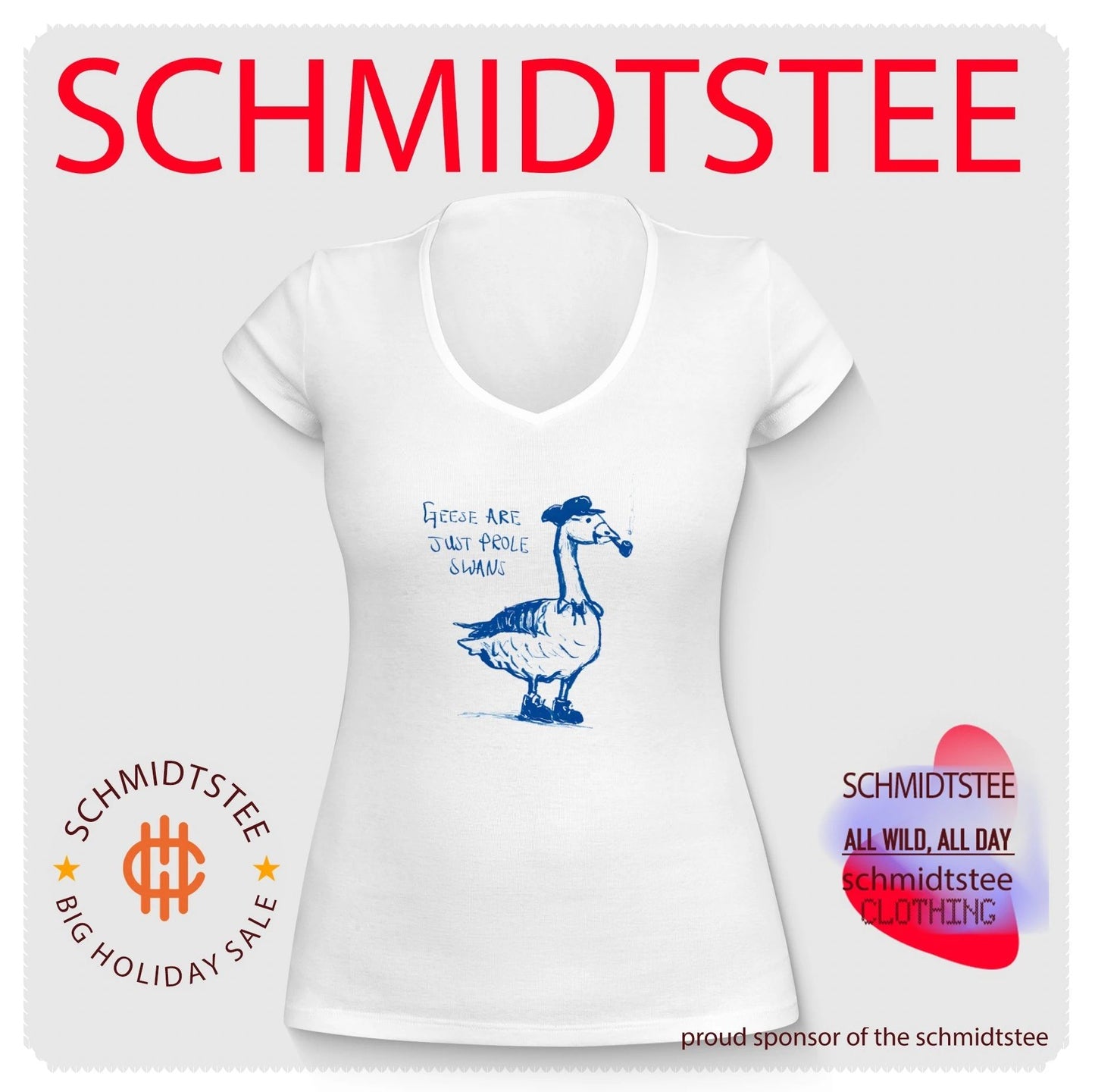 Geese Are Just Prole Swans goose swan proletariat shirt
