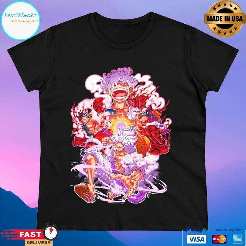 Drums Of Liberation Luffy Gear 5 T-shirts