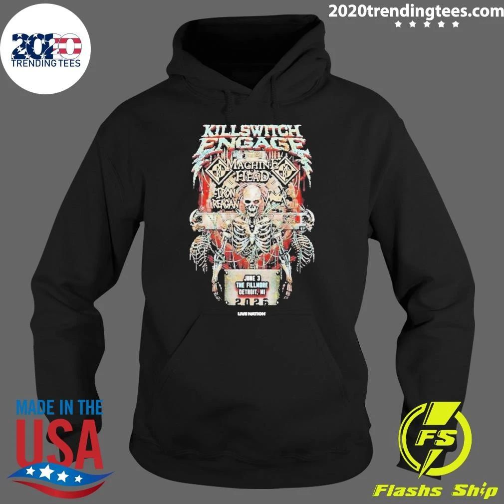 Killswitch Engage The Fillmore In Detroit, Mi June 03 2026 Poster Shirt