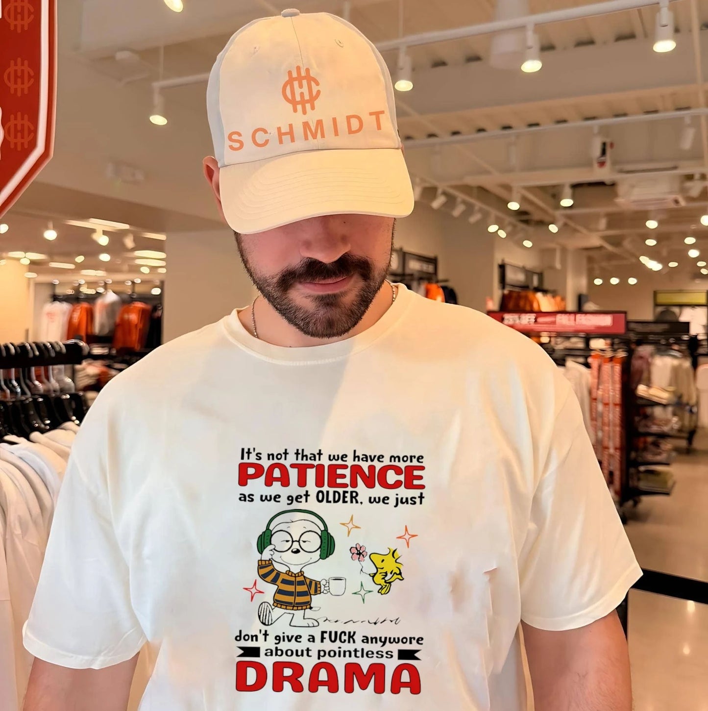 Snoopy We Do Not Give a Fuck About Pointless Drama shirt
