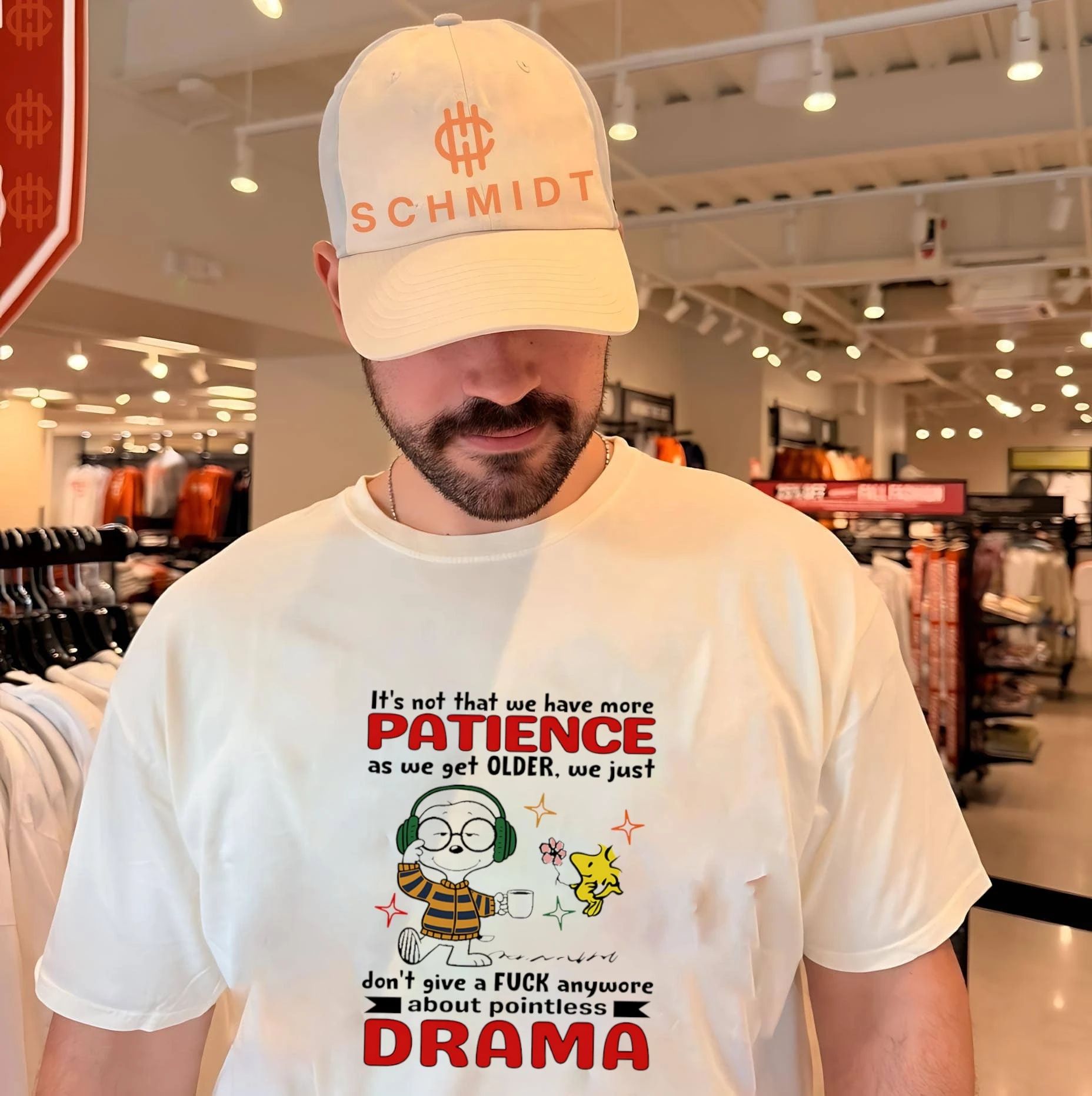 Snoopy We Do Not Give a Fuck About Pointless Drama shirt