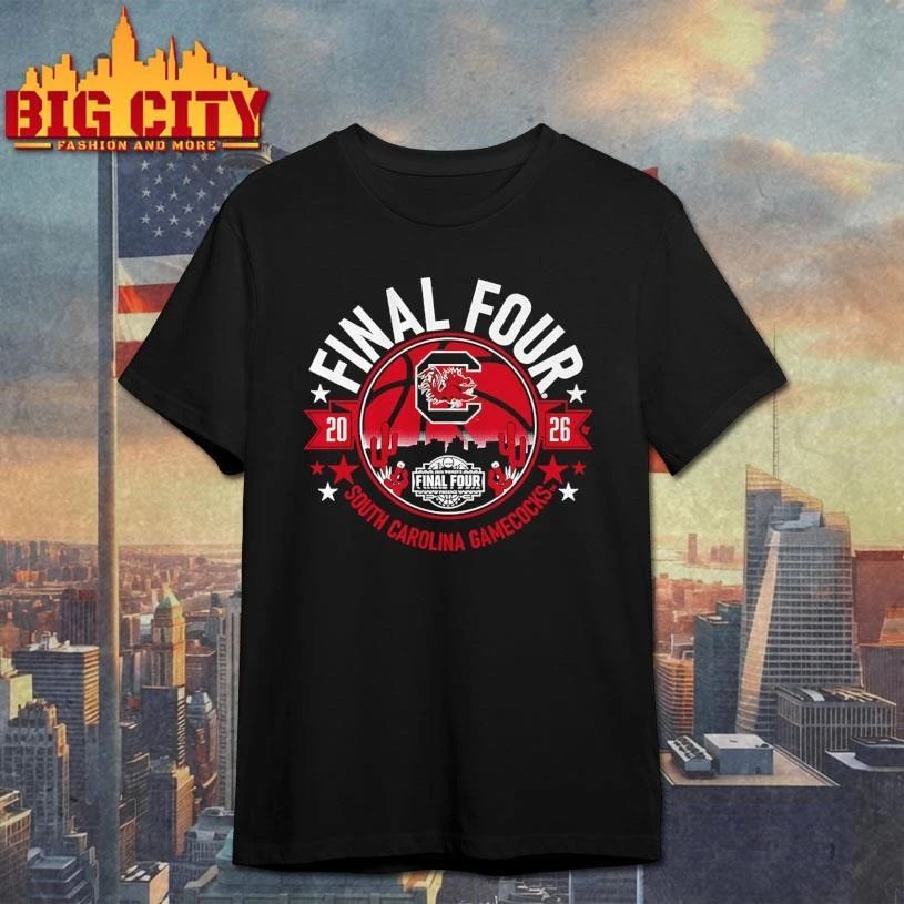 South Carolina WBB 2026 Final Four Graphic Shirt