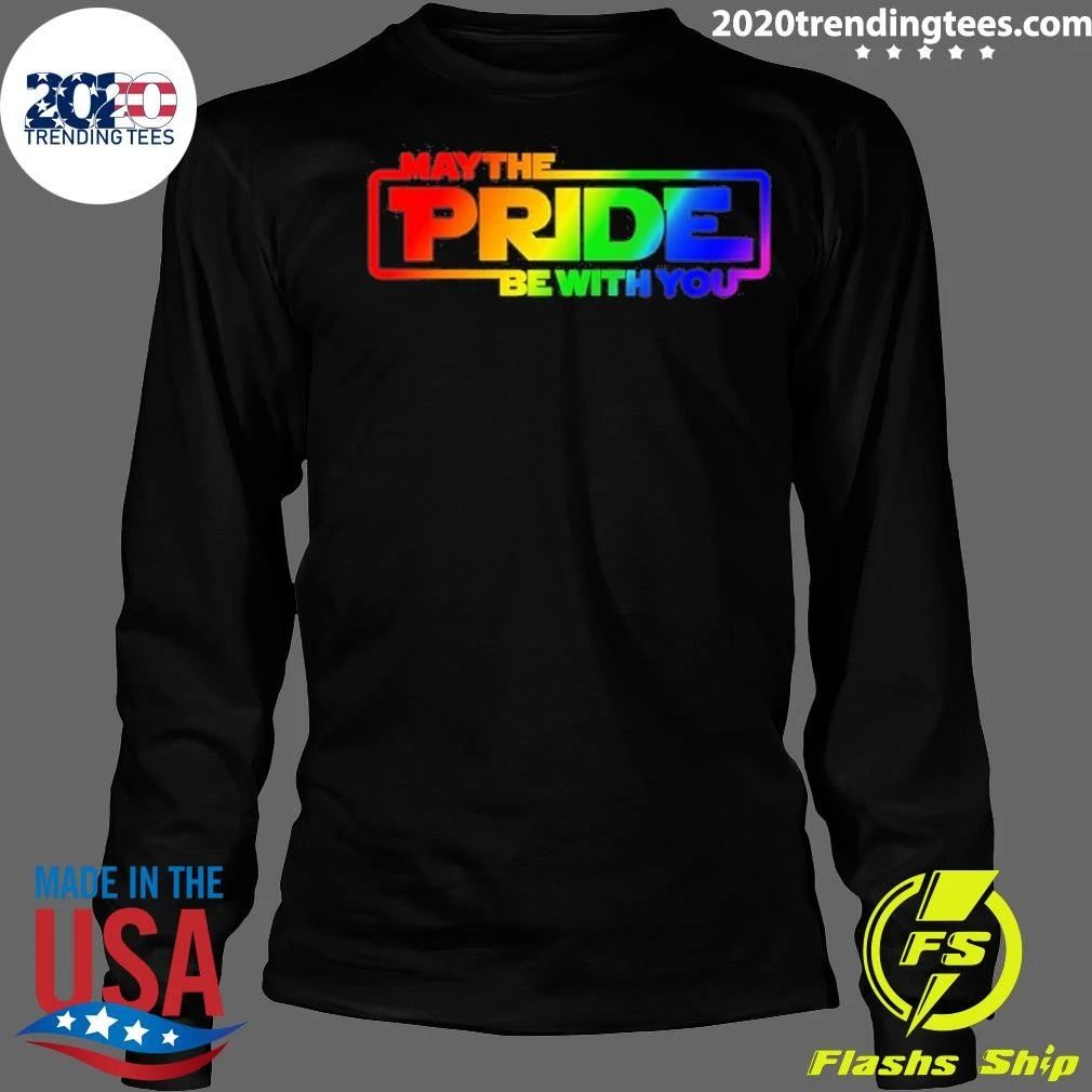 LGBT Star Wars May The Pride Be With You Pride Month Shirt
