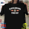 New Orleans Pelicans Basketball Flock Around And Find Out Logo Shirt