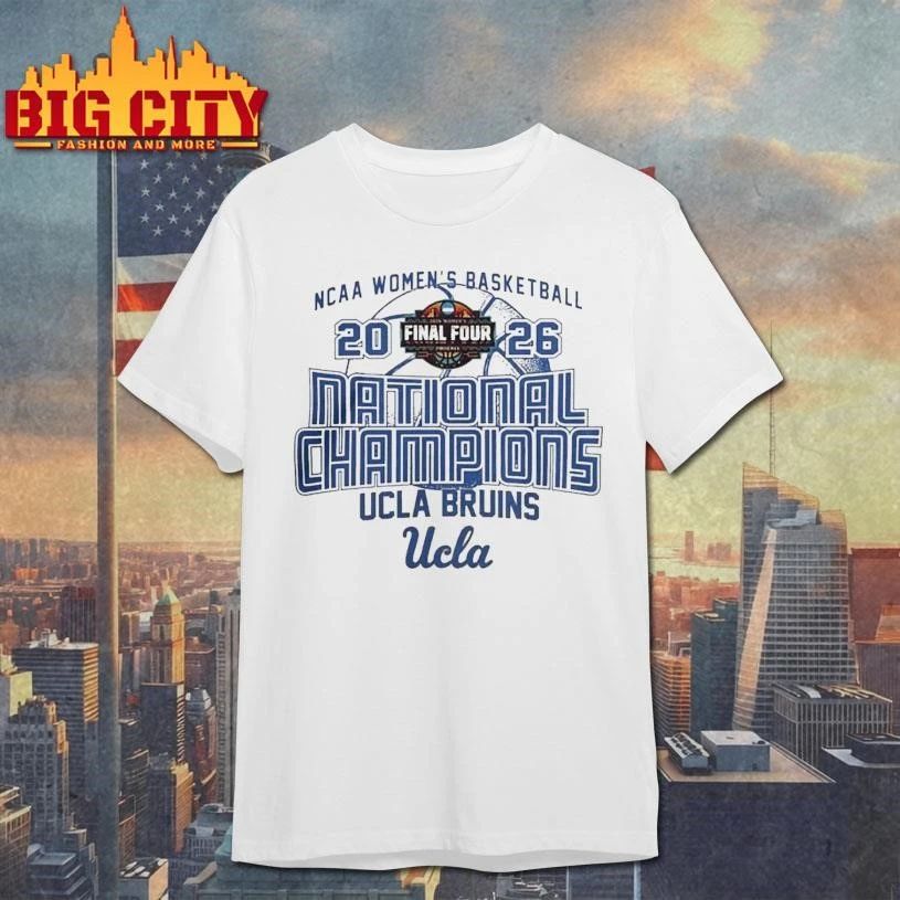 UCLA Bruins 2026 Women’s Basketball National Champions Graphic Shirt