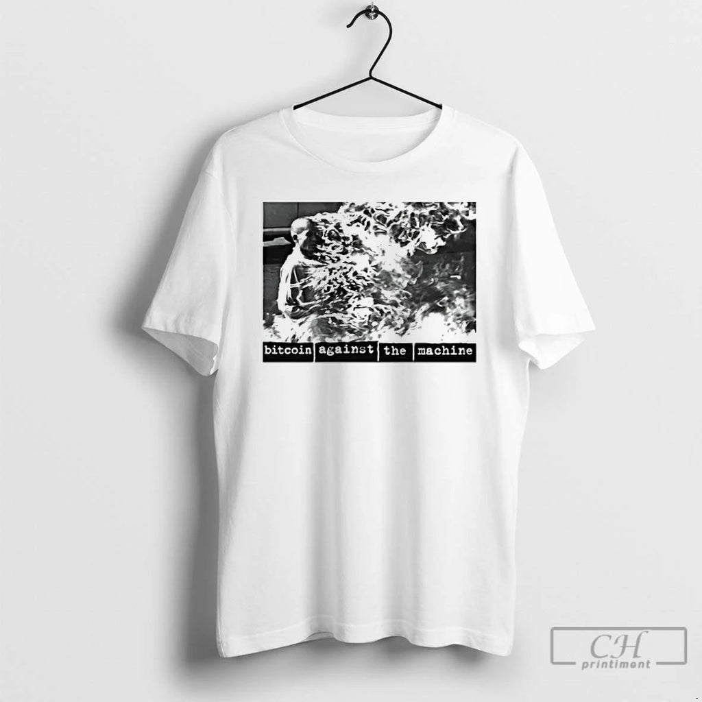Classic Bitcoin Against The Machine T Shirts