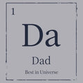 Dad Periodic Table Element T-Shirt
