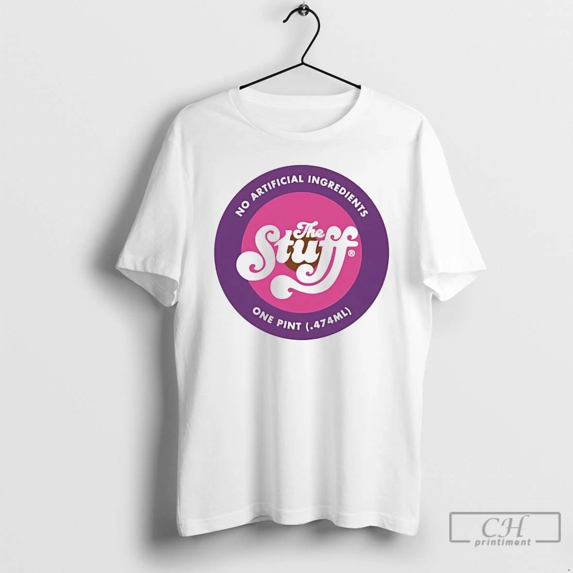 Classic No Artificial Ingredients The Stuff Logo T Shirts