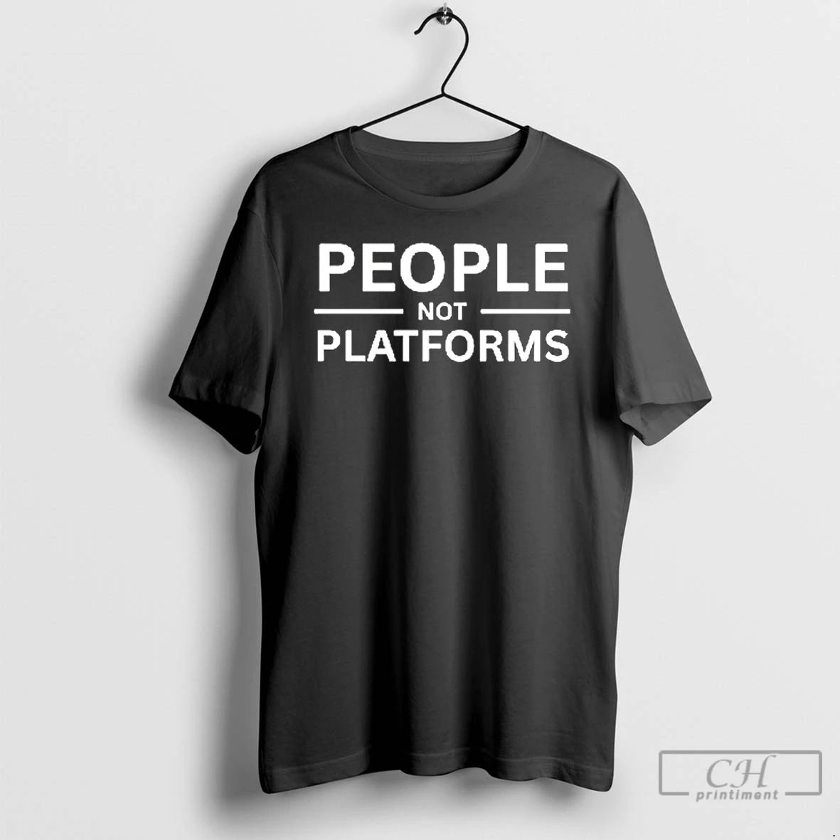 Classic People Not Platforms T Shirts