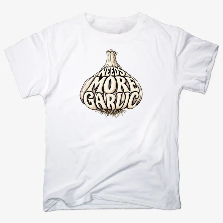 Needs More Garlic Graphic