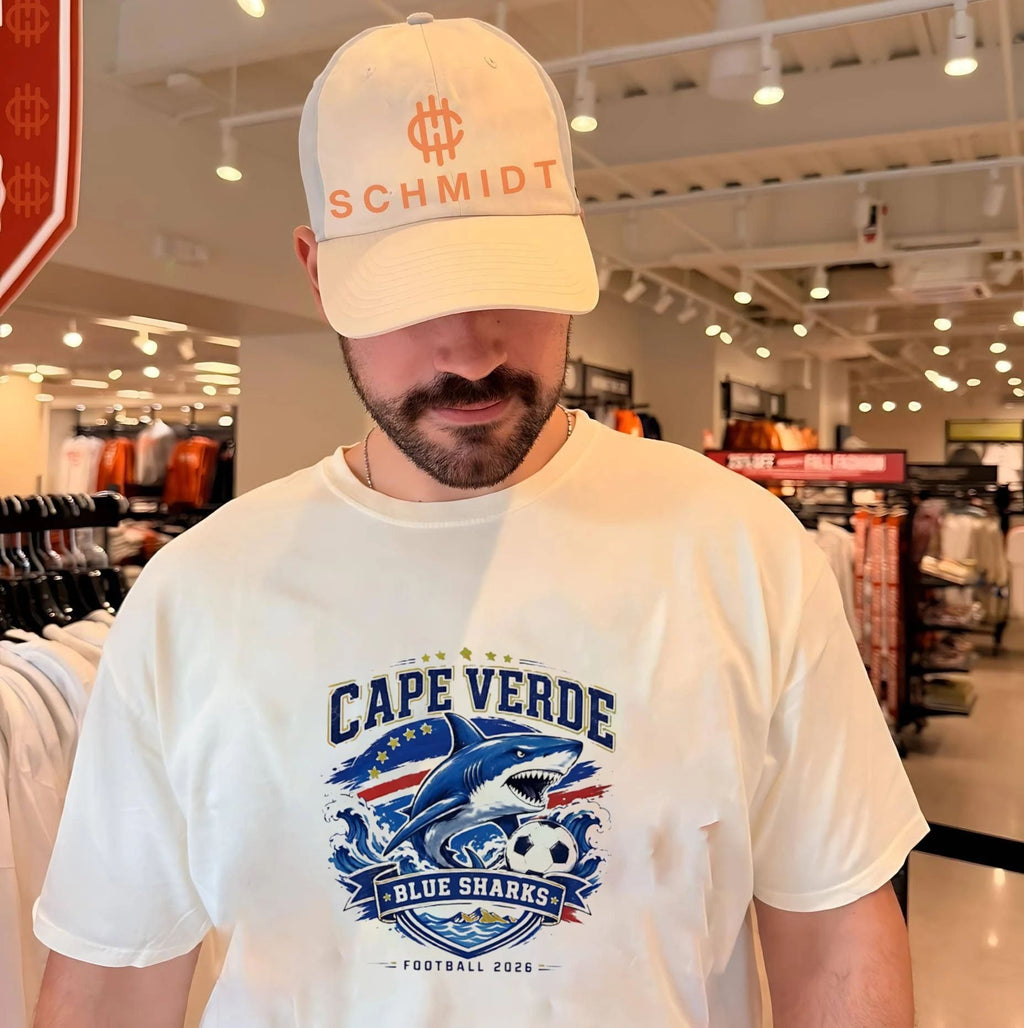 Cape Verde Blue Sharks Football 2026 Soccer Tee Unisex T-shirt, Sweatshirt, Hoodie (1)