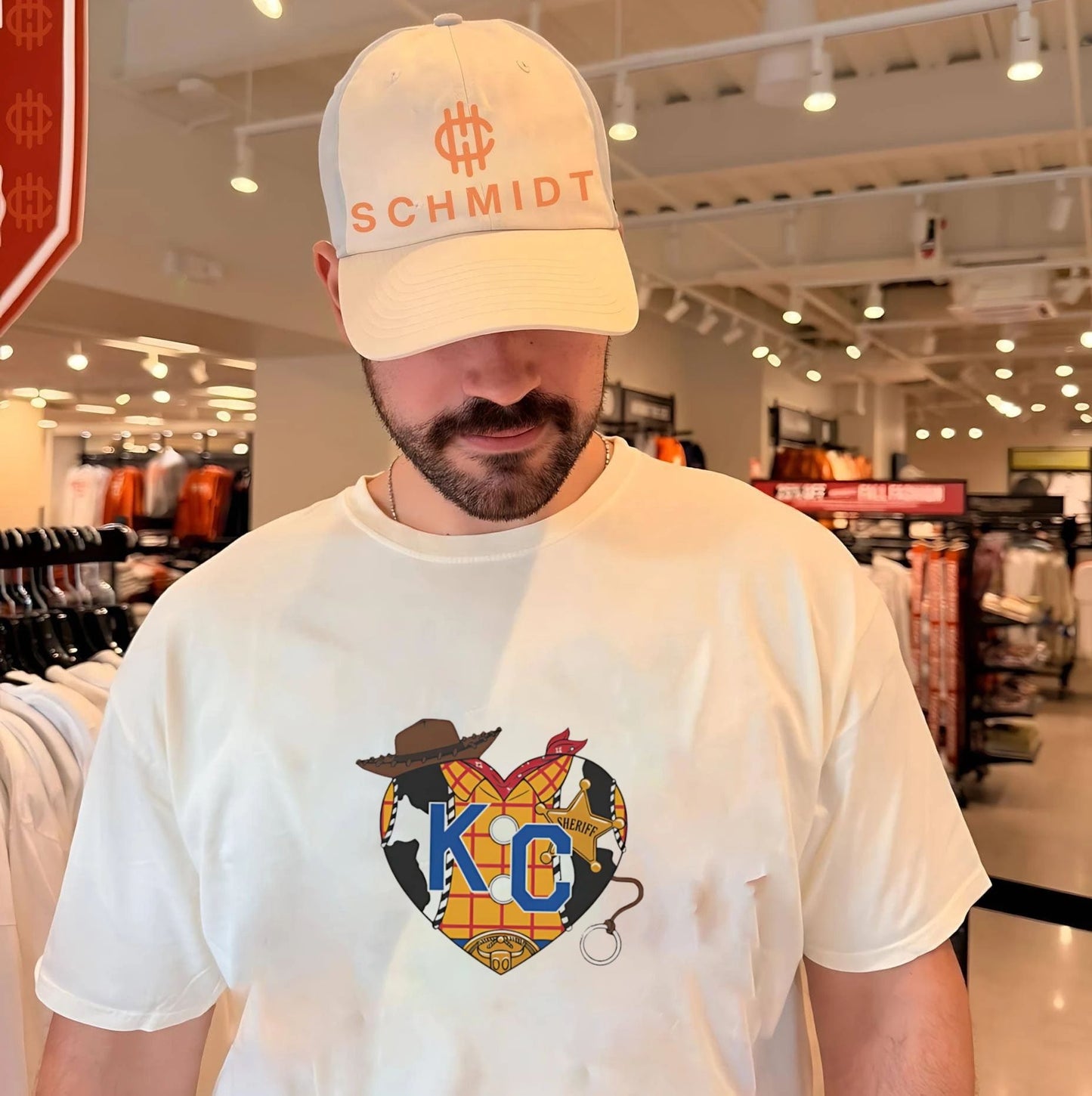 Kansas City Chiefs woody Heart NFL toy story shirt