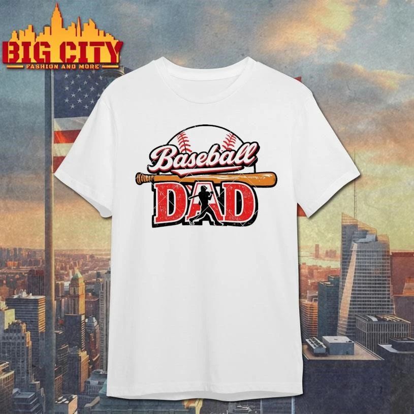 Retro Baseball Dad Vintage Shirt