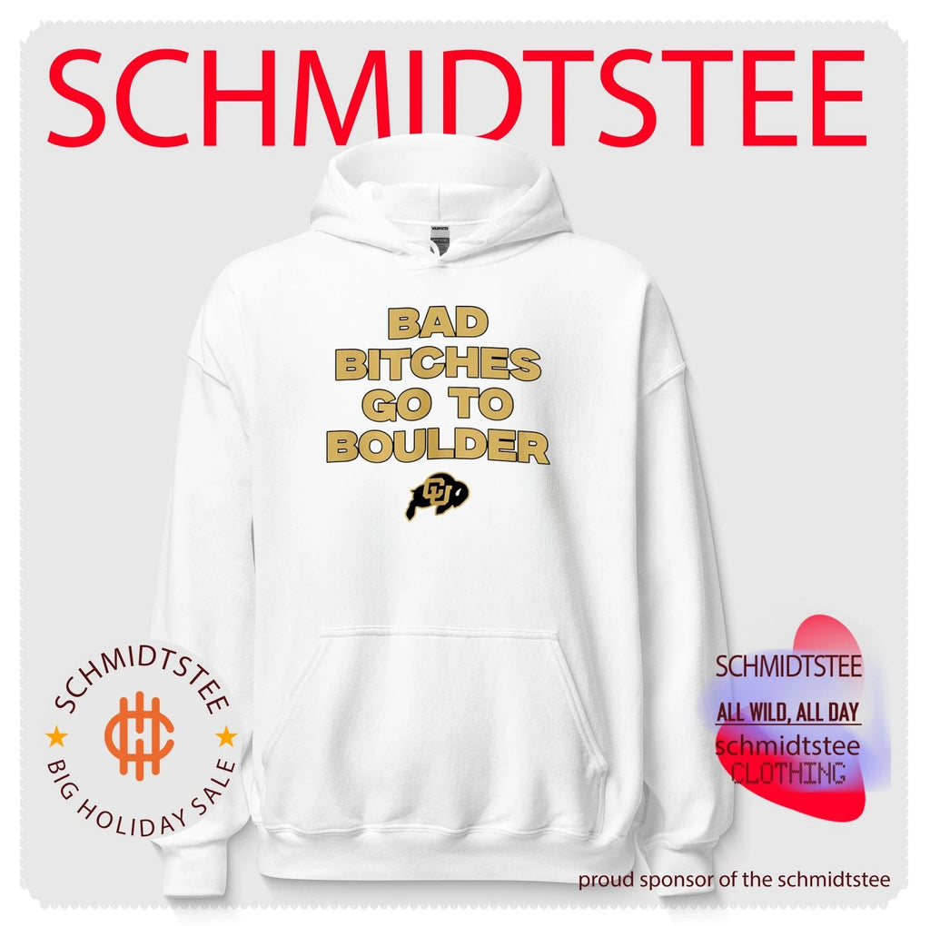 Bad Bitches Go to Boulder University of Colorado Buffaloes shirt