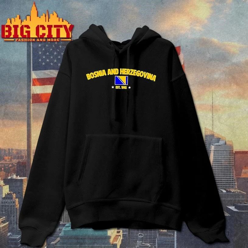 Bosnia And Herzegovina Road To World Cup Est 1992 Flag Shirt